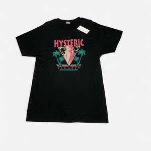 Hysteric Glamour RARE black & pink t-shirt “Everyday Vacation”  2002-2005